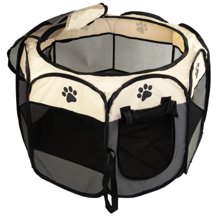 TG64647 HUNDEKÄFIG KATZENSTALL STALL BETT GATTER