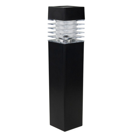 TG64670 - Set of 4 Solar LED Garden Stake Lights, Black, 39 cm
