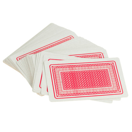 TG64679 POKER SPIELKARTEN DECK VON BESCHICHTETEN KARTEN SET VON 54 PCS. TRADITIONELL