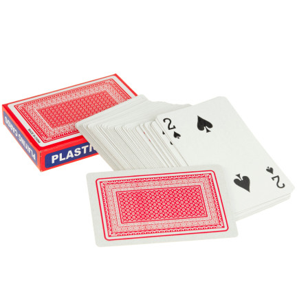 TG64679 POKER SPIELKARTEN DECK VON BESCHICHTETEN KARTEN SET VON 54 PCS. TRADITIONELL