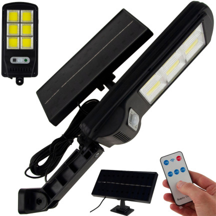 Solar strassenlampe cob 120led + panel