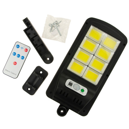 TG64681 SOLAR 120led LED-Straßenlampe + Fernsteuerung