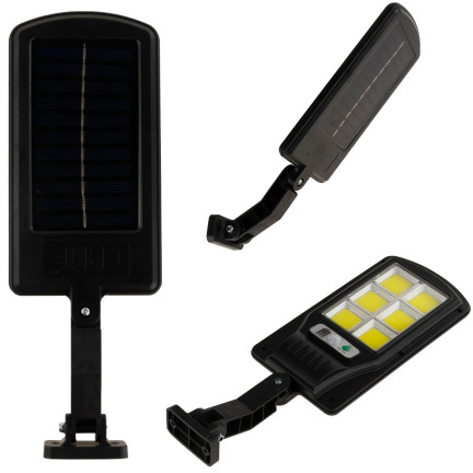 Solar led-straßenlampe 72cob + griff