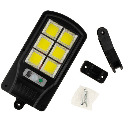 Solar led-straßenlampe 72cob + griff