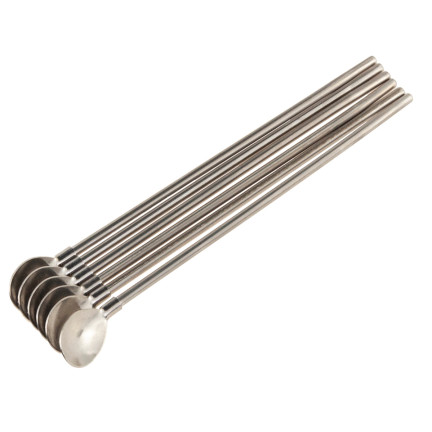 TG56226 METALLLÖFFEL LANGE SCHLUCKER FÜR KAFFEE UND GETRÄNKE LATTE VERDIENT
