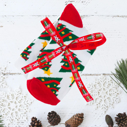 TG76549-2 BAUMWOLLSOCKEN WEIHNACHTEN DESIGNS SOCKEN WEIHNACHTEN FÜR MONTAG