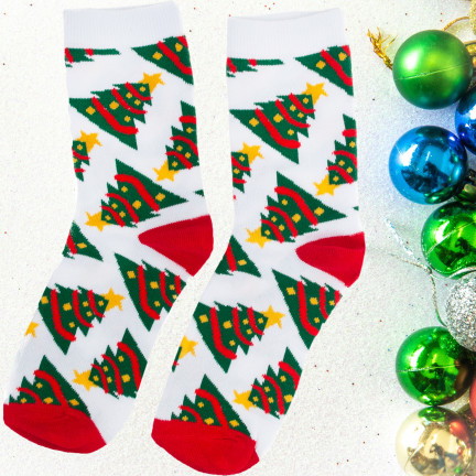 TG76549-2 BAUMWOLLSOCKEN WEIHNACHTEN DESIGNS SOCKEN WEIHNACHTEN FÜR MONTAG