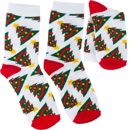 TG76549-2 BAUMWOLLSOCKEN WEIHNACHTEN DESIGNS SOCKEN WEIHNACHTEN FÜR MONTAG