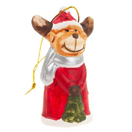 TG65964 CETKA VÁNOČNÍ CETKA PŘÍVĚSEK SANTA CLAUS, SNĚHULÁK, ANDĚL, SOB