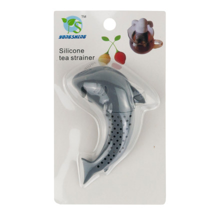 TG66026 HAIFISCH-KRÄUTERTEE-BRÜHER SILIKON-SIEB