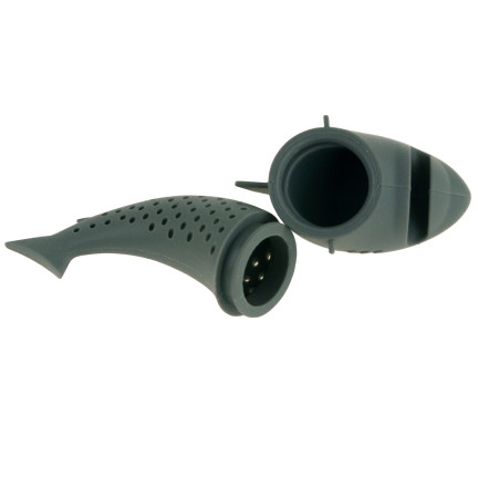 TG66026 HAIFISCH-KRÄUTERTEE-BRÜHER SILIKON-SIEB