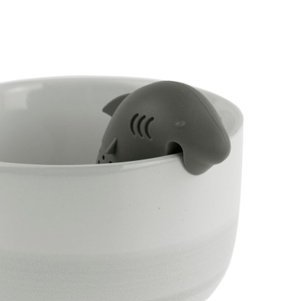 TG66026 HAIFISCH-KRÄUTERTEE-BRÜHER SILIKON-SIEB