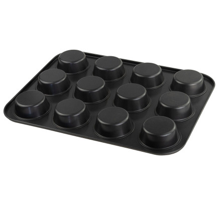 TG66027 MUFFIN BLACHA BAKER FÜR 12 antihaftbeschichtete Cupcakes