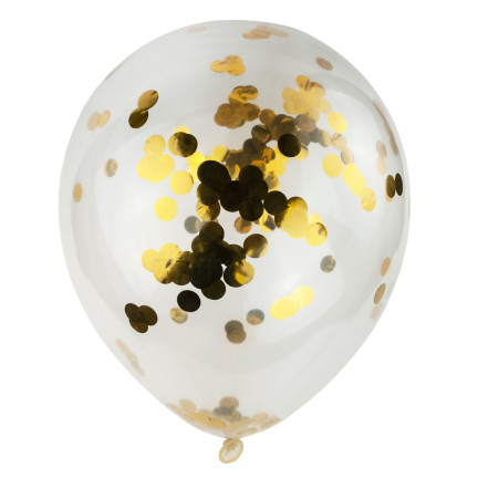TG66228 BALLON GIRLANDA 120SZT GOLDEN CONFETTI SCHWARZ 5m BIRTHDAY BRIDAL MARRIAGE