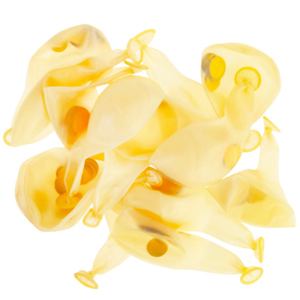TG66228 BALLON GIRLANDA 120SZT GOLDEN CONFETTI SCHWARZ 5m BIRTHDAY BRIDAL MARRIAGE