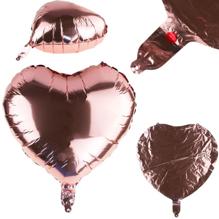TG66235-3 HELIUM ROSA HERZ FOLIENBALLON