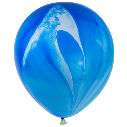 TG66237 BALLONGIRLANDE GROSSER BALLON SET BLAU GEBURTSTAG BABY DUSCHE JUNGE