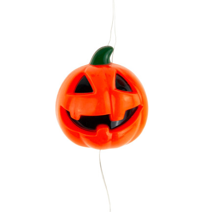 TG66285 HALLOWEEN GIRLANDE LED KETTE KÜRBIS LEUCHTET 5PCS