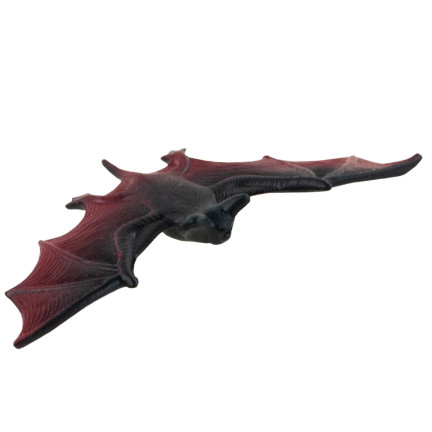 TG66289 FLEDERMÄUSE HALLOWEEN DEKORATION KÜNSTLICHE GRUSELIGE FLEDERMAUS 4PCS