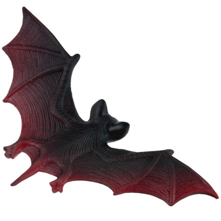 TG66289 FLEDERMÄUSE HALLOWEEN DEKORATION KÜNSTLICHE GRUSELIGE FLEDERMAUS 4PCS