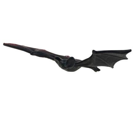 TG66289 FLEDERMÄUSE HALLOWEEN DEKORATION KÜNSTLICHE GRUSELIGE FLEDERMAUS 4PCS