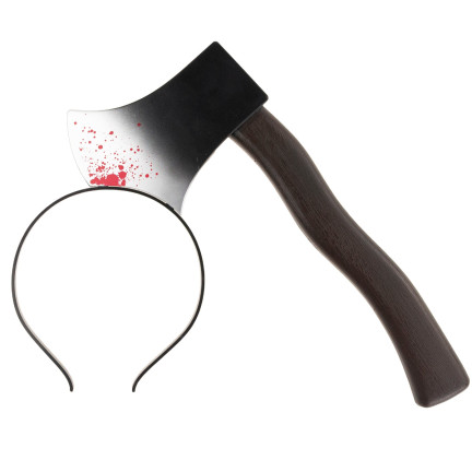 TG66292 PÁSKA NA RUKU S KRVAVOU SEKEROU HALLOWEENSKÝ KOSTÝM
