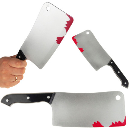 TG66293 CHOPPER BLUTIGEN MESSER HALLOWEEN DEKORATION FÜR KOSTÜM