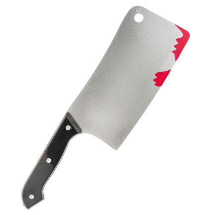 TG66293 CHOPPER BLUTIGEN MESSER HALLOWEEN DEKORATION FÜR KOSTÜM