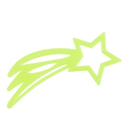 TG66304 Fluorescent Star Stickers: Glowing Stars and Space Sticker Set