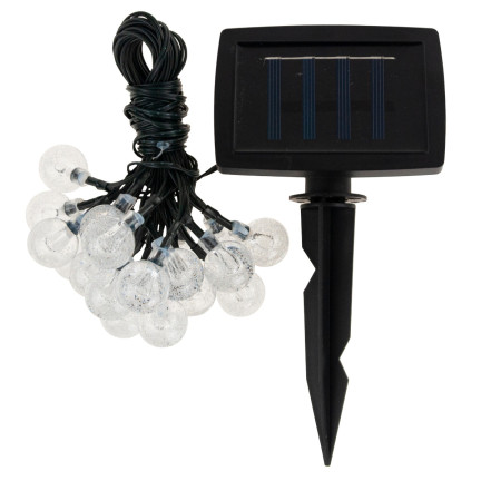 TG66777 SOLARLEUCHTEN 20LED GIRLANDE LICHTERKETTE