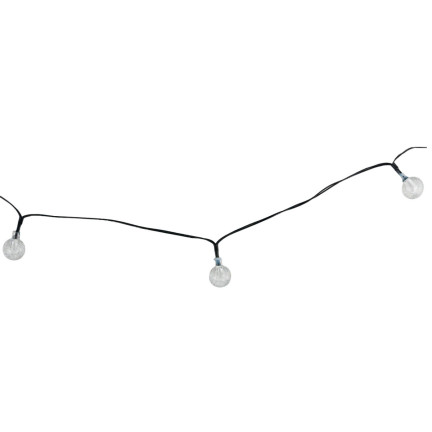 TG71398-2 SOLARLAMPE GIRLAND 20LED 5M GARTENLAMPE FÜR BALKON string KALTES LICHT