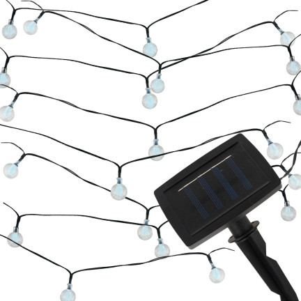 TG66777 SOLARLEUCHTEN 20LED GIRLANDE LICHTERKETTE