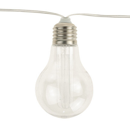 TG66778 SOLAR GIRLANDE LAMPE LED LICHTERKETTE LOFT GLÜHBIRNE SOLAR
