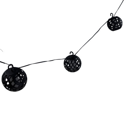 TG66782 Solar Light, Garden Torch Lights, Loft-Style String Lights for Patios and Balconies