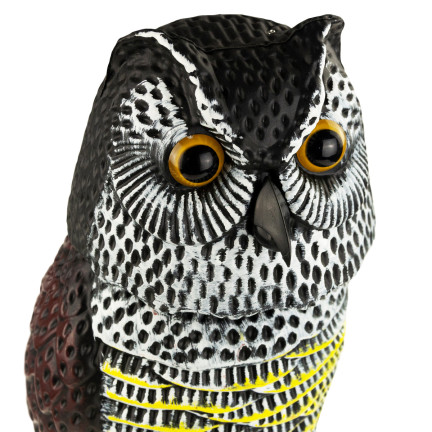 TG66895 EULE MAUS VOGEL ABSCHRECKUNG BEWEGLICHEN KOPF