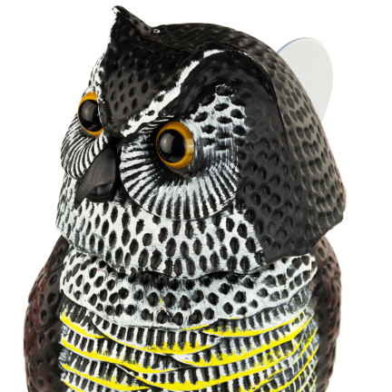 TG66895 EULE MAUS VOGEL ABSCHRECKUNG BEWEGLICHEN KOPF