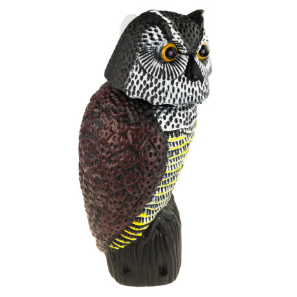 TG66895 EULE MAUS VOGEL ABSCHRECKUNG BEWEGLICHEN KOPF