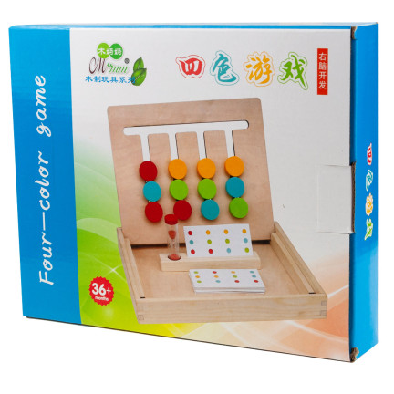TG67008 HOLZ SORTIERER LERNEN FARBEN FORMEN SPIEL