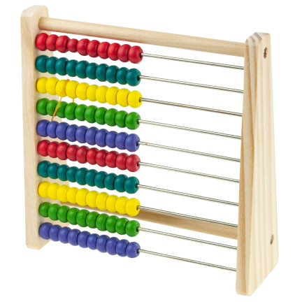 TG67013 HOLZABAKUS ZUM ZÄHLEN LERNEN SCHULE FÜR KINDER