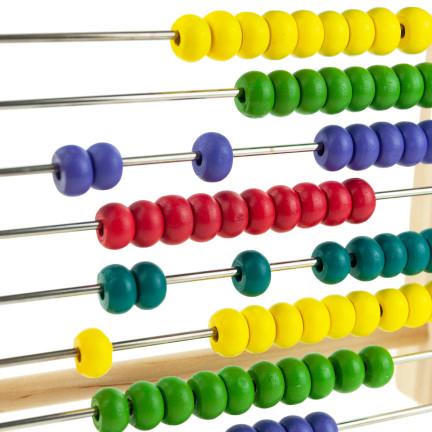 TG67013 HOLZABAKUS ZUM ZÄHLEN LERNEN SCHULE FÜR KINDER