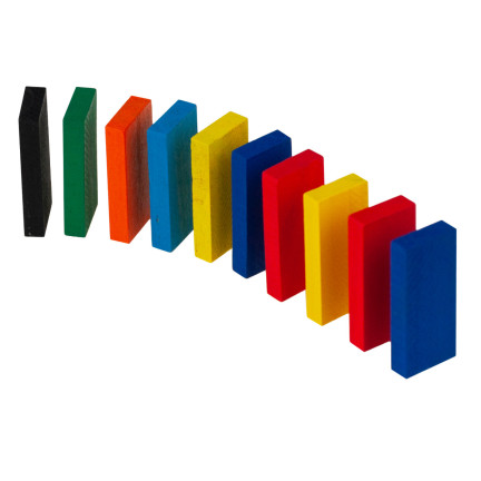TG67014 DOMINO DŘEVĚNÉ KOSTKY VELKÉ PUZZLE 120 EL.