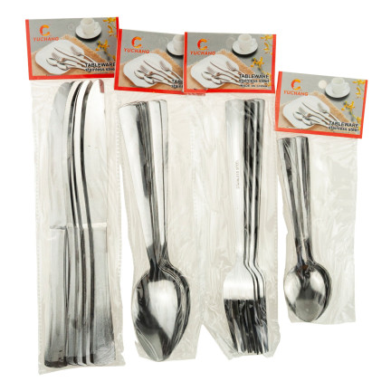 TG67251 BESTECK SET 6 PERSONEN DINNER SET 24 TEILE BESTECK IN STAHL