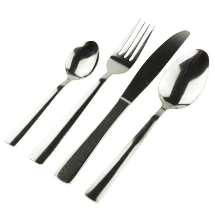 TG67251 BESTECK SET 6 PERSONEN DINNER SET 24 TEILE BESTECK IN STAHL