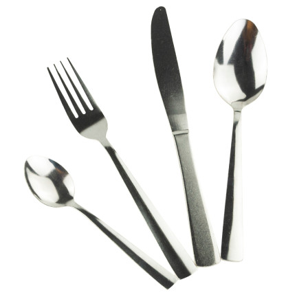 TG67251 BESTECK SET 6 PERSONEN DINNER SET 24 TEILE BESTECK IN STAHL