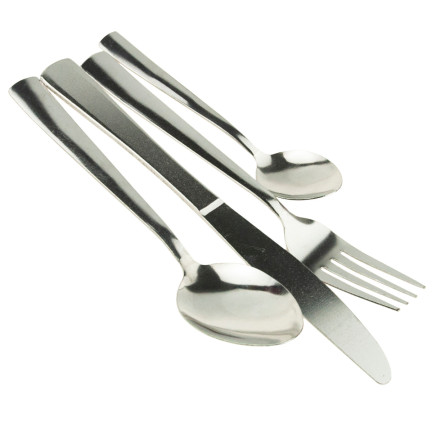 TG67251 BESTECK SET 6 PERSONEN DINNER SET 24 TEILE BESTECK IN STAHL