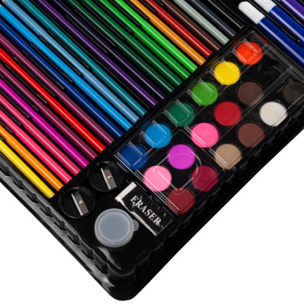 TG67284 KUNSTSET MALKOFFER 258EL.