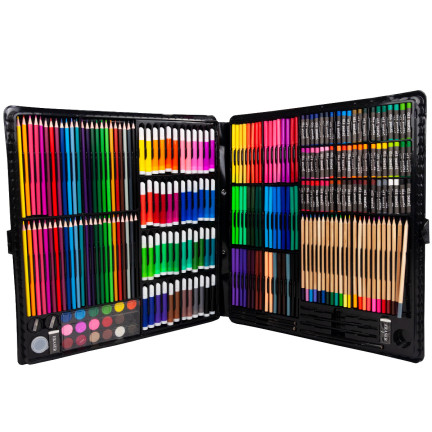 TG67284 KUNSTSET MALKOFFER 258EL.