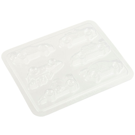 TG67291 MAGNETY NA LEDNICI UDĚLEJ SI SÁM KREATIVNÍ SADA DIY AUTA SÁDROVÉ BARVY