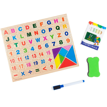 TG67314 magnetické počítací kolečko s křídou + magnety