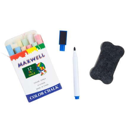 TG67314 magnetické počítací kolečko s křídou + magnety